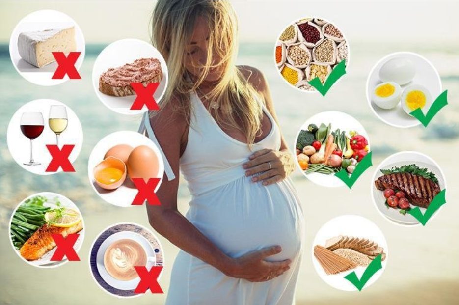 Maisto produktai, kurių reikėtų vengti nėštumo metu